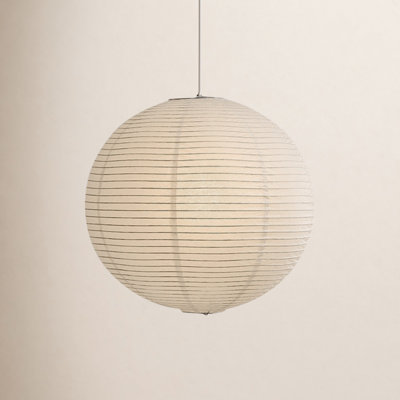 Workshop Single Light Paper Dimmable Pendant