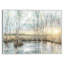 «Calm Reflections» par Studio Arts, Misty Lake Trees, aquarelle, paysage, impression sur toile-1505174473-1512071898-1512071899