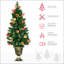 Ensemble de 4 pièces Prelit Holiday Christmas