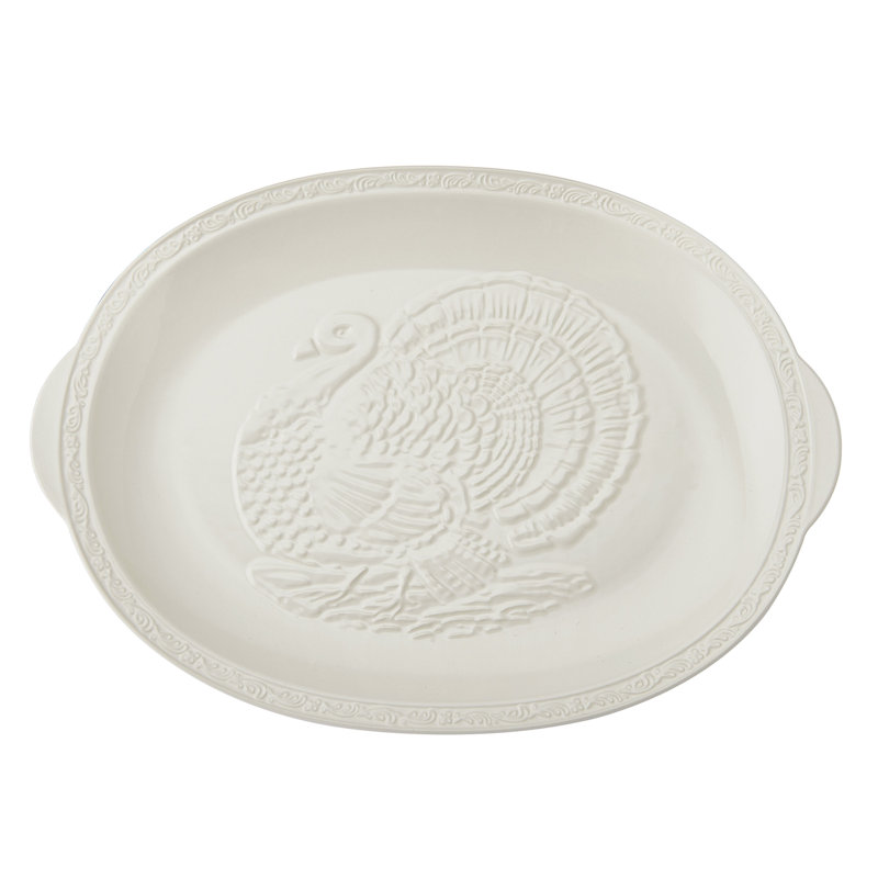 Italian Countryside Turkey Platter
