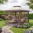 Pop up Patio Gazebo 13 Ft. W x 13 Ft. D Metal Patio-64604168