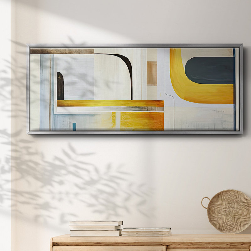 Turnabout - Framed Canvas, 24" H x 60" W