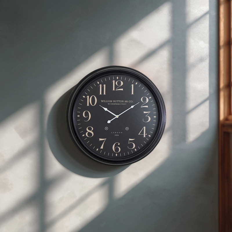Allana-Jo Metal Wall Clock
