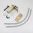 Single-Hole Single-handle Bathroom Faucet with Drain Assembly