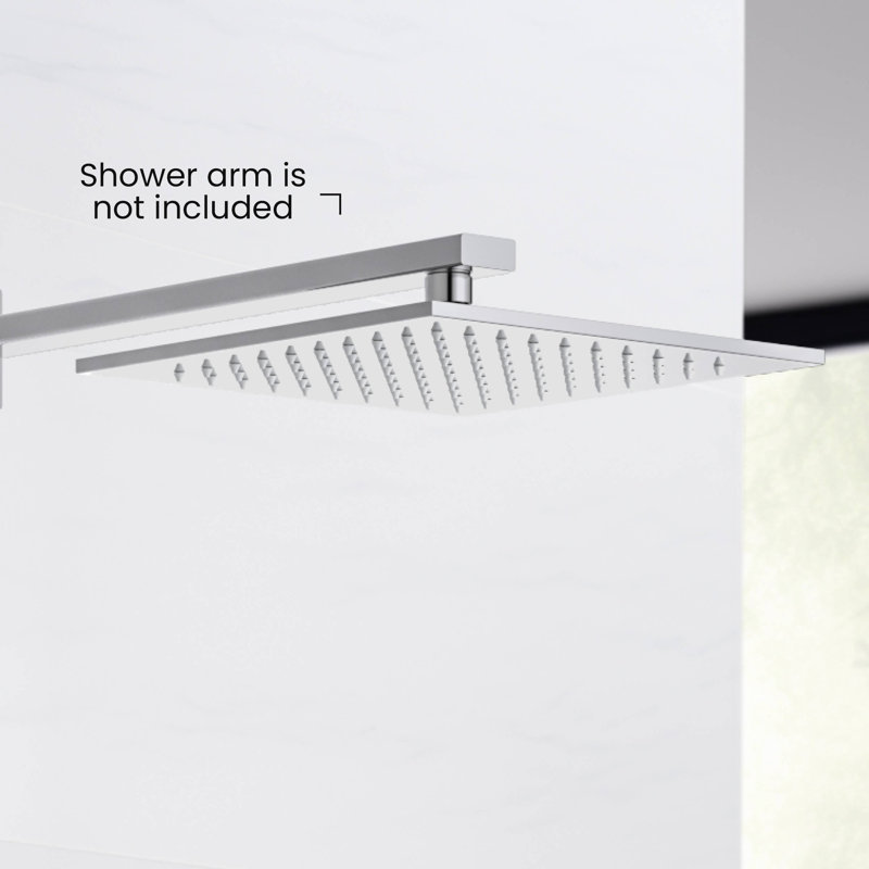 Rain Adjustable Shower Head 1.75 GPM GPM, Chrome