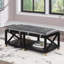 Banc de rangement en similicuir-104947611