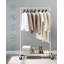 Algodones 100cm Rolling Clothing Rack
