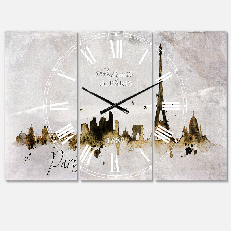Très grande horloge murale Swigart