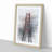 Through the Golden Gate Bridge in Abstract - Picture Frame Graphic Art Print-55769474-55769475
