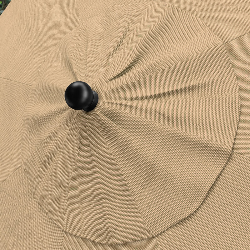 Parasol de marché 9 pi Montiara, Beige