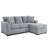 Adrie Sofa Sectional with Reversible Chaise-1587115475