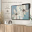Impression sur toile bleue et neutre-102860101