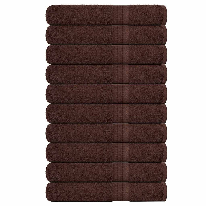 Randeen 100% Cotton Bath Towel, Brown
