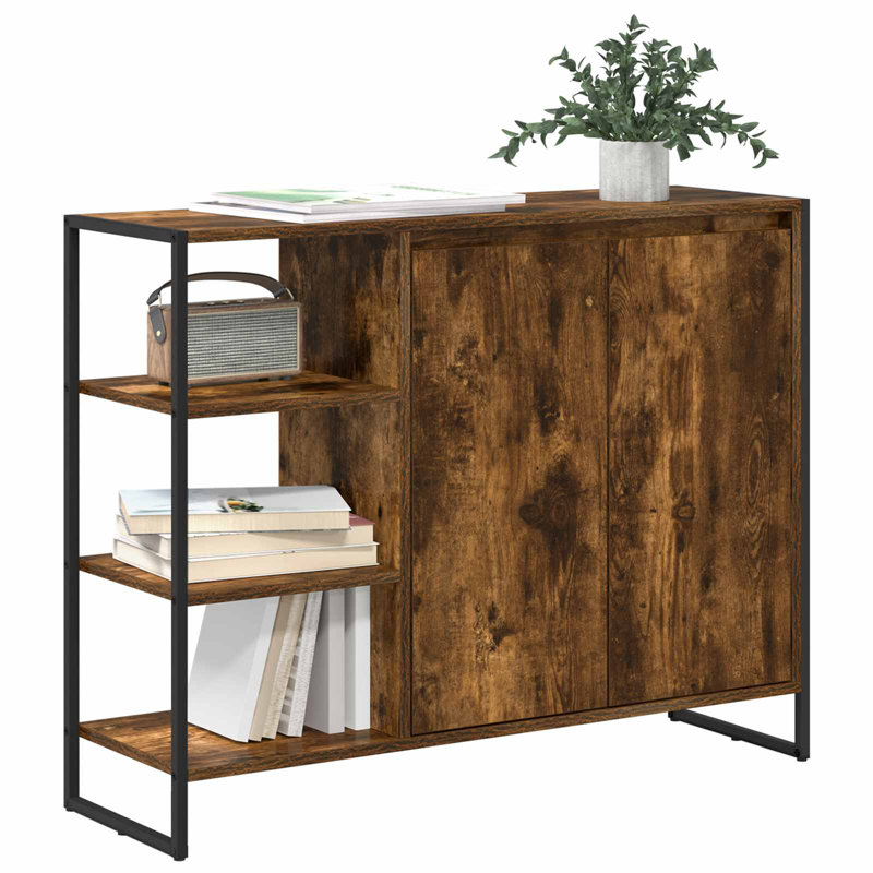 96.5cm Sideboard, Smoke Oak