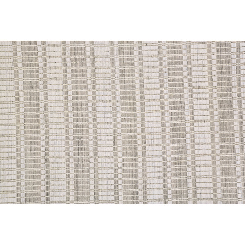 Tapis taupe tissé à la main Adriann, Rectangle 2 pi x 3 pi