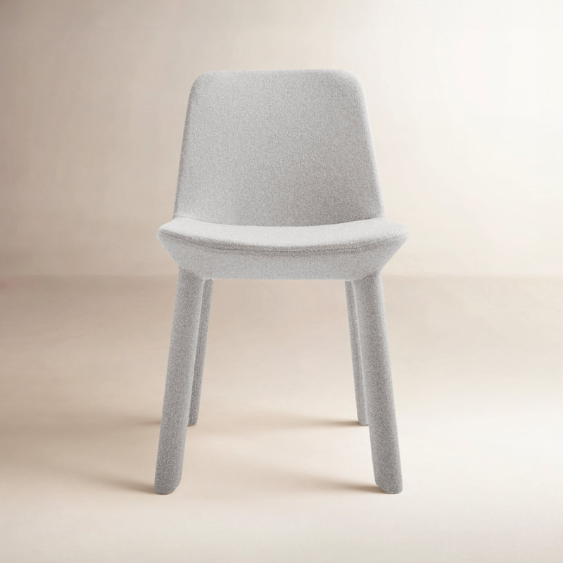 Chaise de salle à manger Neat, Gris clair Vesper