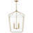 Delvin 4 - Light Steel Dimmable Square Chandelier-1554841593-1582761400