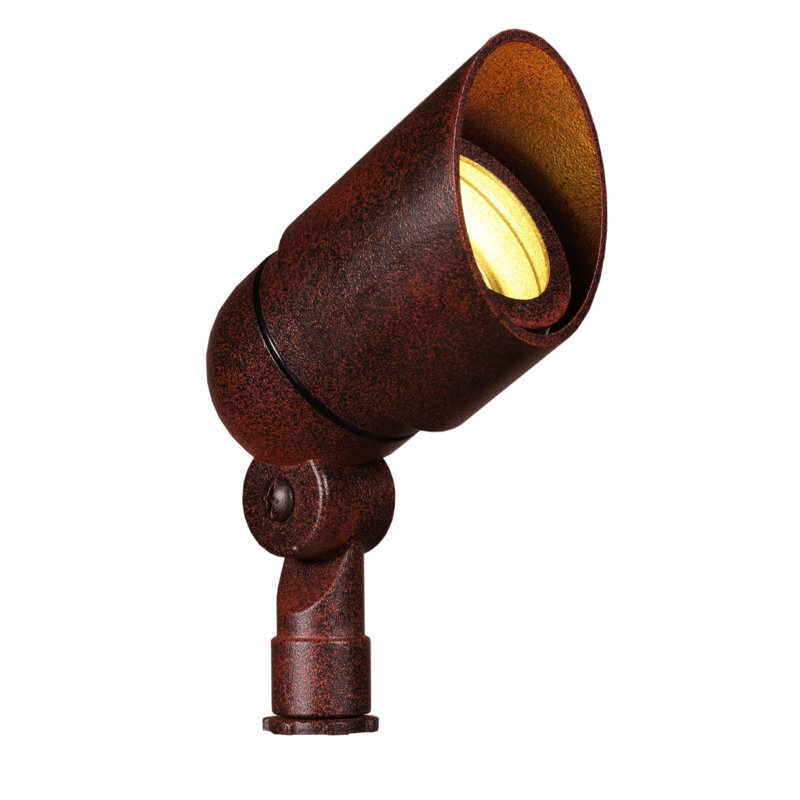 Rust Low Voltage Directional Bullet Landscape Spot Light