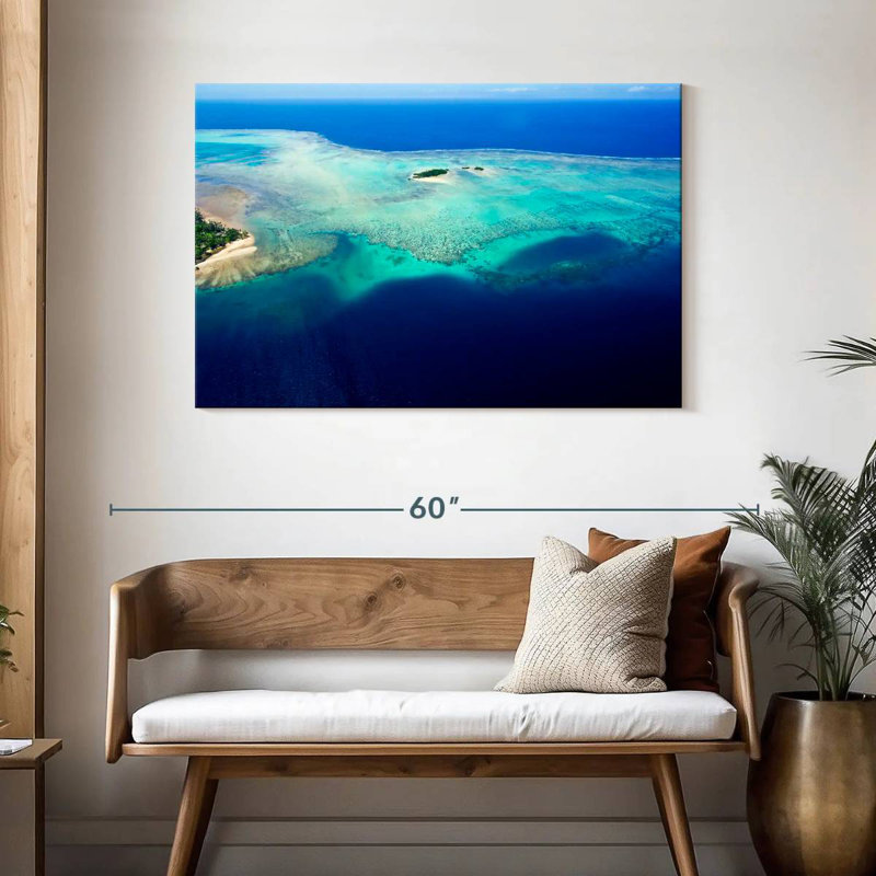 Gillard Taevuni Island, 30" H x 45" W