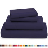 Ultra Soft Bamboo Sheet Set - 4 Pc Set - Wrinkle Resistant - Cooling Sheets with Deep Pockets