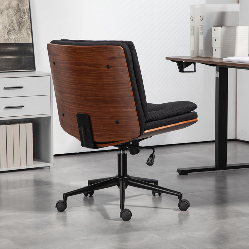 Fauteuil de bureau Wapato Modern, Noir