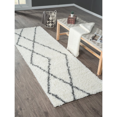 Shaggy Lush Diamond cream Rug