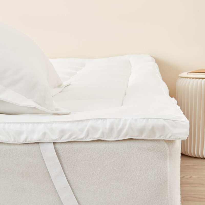 Surmatelas moelleux et rafraîchissant 2 po, Bleu clair, Double