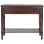 Console 35,8 po Barnicle Classic - Table en bois de pin massif avec 2 tiroirs pour le couloir et l'entrée-1452924560