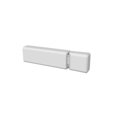 Ener - J Kinetic Wireless Door Contact Switch Battery Free Self Powered White