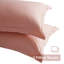 Ensemble de housse de couette en microfibre de qualité supérieure, 3 pièces, dont 1 housse d'édredon souple et 2 taies d'oreiller, fermeture à boutons résistante à la décoloration toutes saisons, rose-134436554