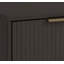 Buffet gris anthracite de 55 pouces avec tiroirs et armoires - Unité de rangement pour la maison-191149060