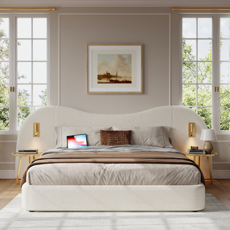 Metal Ottoman Storage Bed