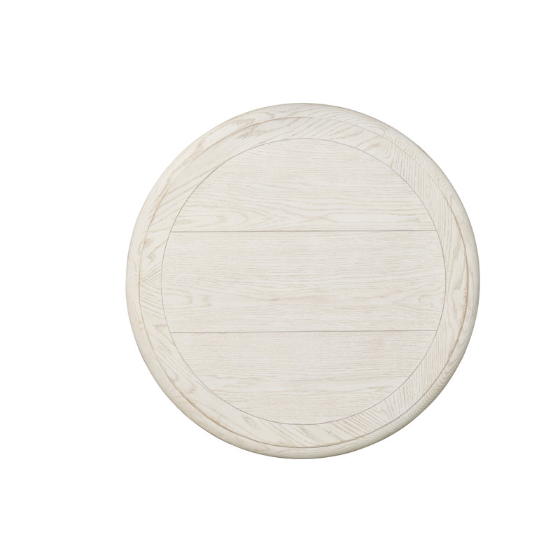 Grand Oak Side Table - White