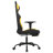 Massage Gaming Chair with Footrest Fabric-1214143880
