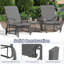 Ensemble de 2 fauteuils de véranda avec cadre en tissu maillé respirant à dossier haut inclinable-1442776859-1442776837