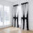Double Layer Blackout Curtains With Sheer Ruffles And Tiebacks - French Country Rustic Window Curtain Panels For Light Blocking And Privacy-436124116-436124113