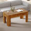 Table basse avec rangement dissimulé