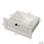 Portemanteaux et table de chevet en bois blanc 21 po