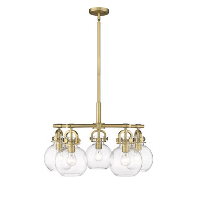 Lustre suspendu 5 lumières Ziyi