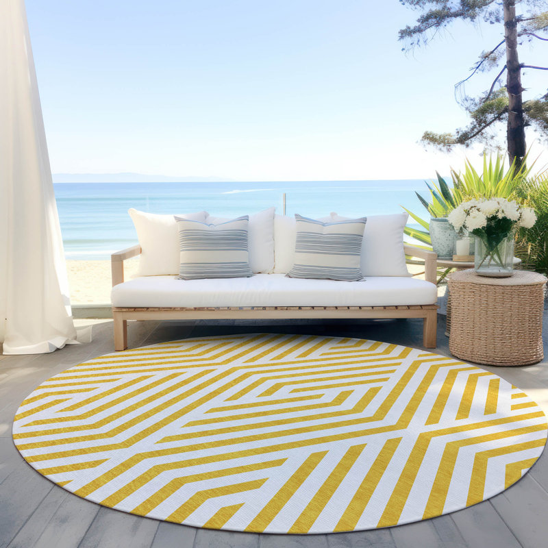 Tapis intérieur / extérieur Altair, Rond 8 pi