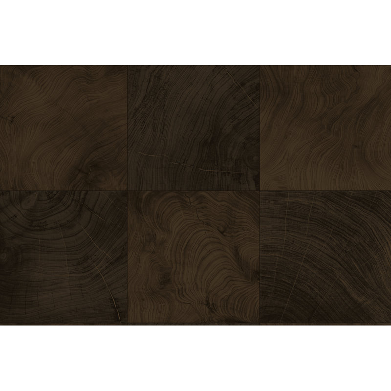 Papier peint en vinyle gaufré Ivy Bronx Designs Kemi, Brun