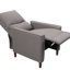 Fauteuil inclinable rembourré manuel-1345488048