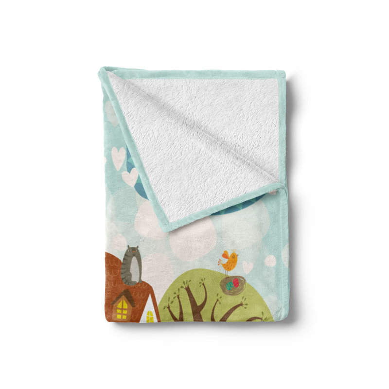 Hand Woven Throw Blanket, 50" x 60"