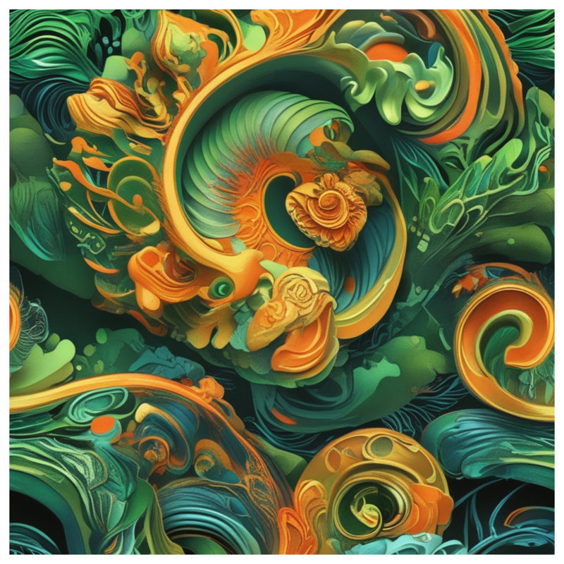 Couvertures florales, 50in W x 60in H