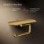 Occasion Toilet Paper Holder With Tray-46034374