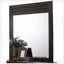 Élégant miroir rectangulaire Panang en acajou, parfait pour rehausser la décoration intérieure et ajouter une touche de luxe.