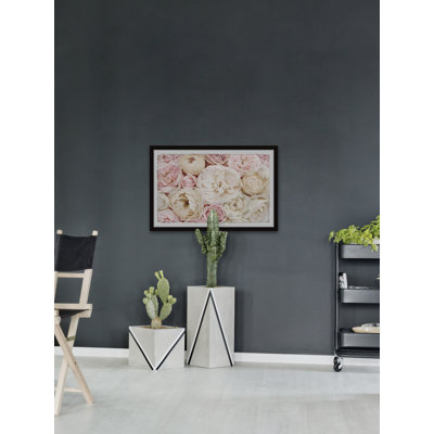 Bed of Roses 1 Piece Single Picture Frame Painting