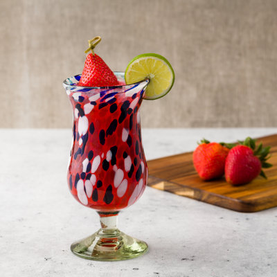 Bahia Hurricane Handblown Mexican Glass