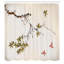 Ensemble de rideau de douche japonais + crochets-94831291-94831289