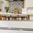 Kitchen Island With Movable Dining Table And Strong Storage